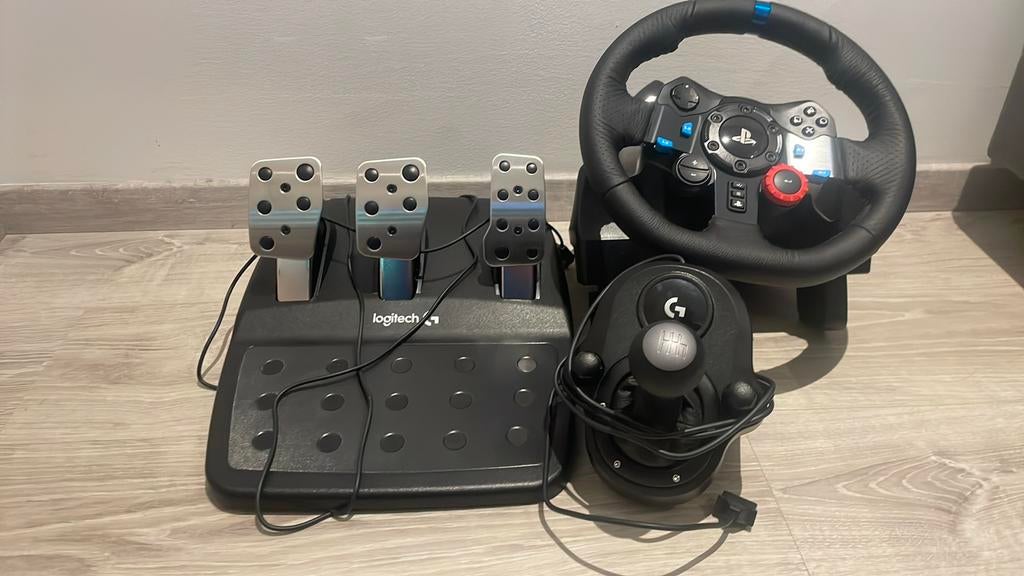 Logitech g29 + Logitech driving force shifter, Ophalen, Zo goed als nieuw