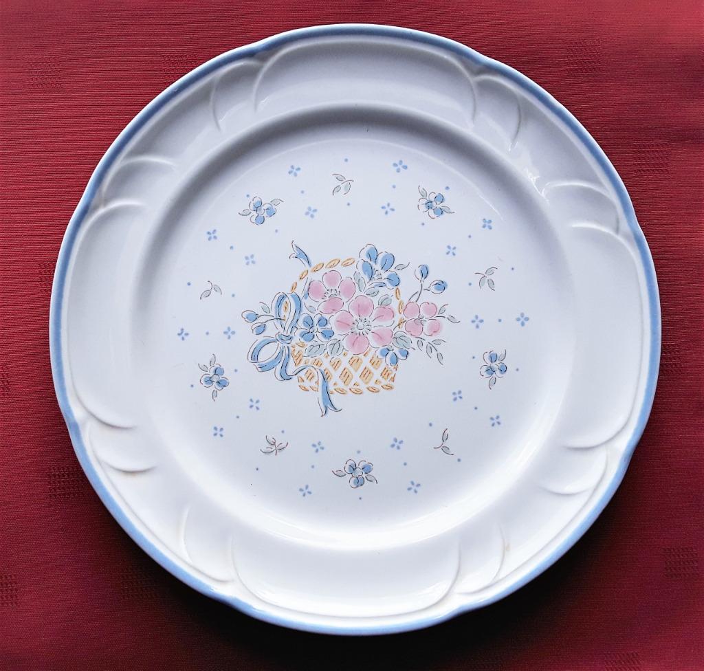 3 assiettes Johann Haviland Country Basket - années 70, Enlèvement