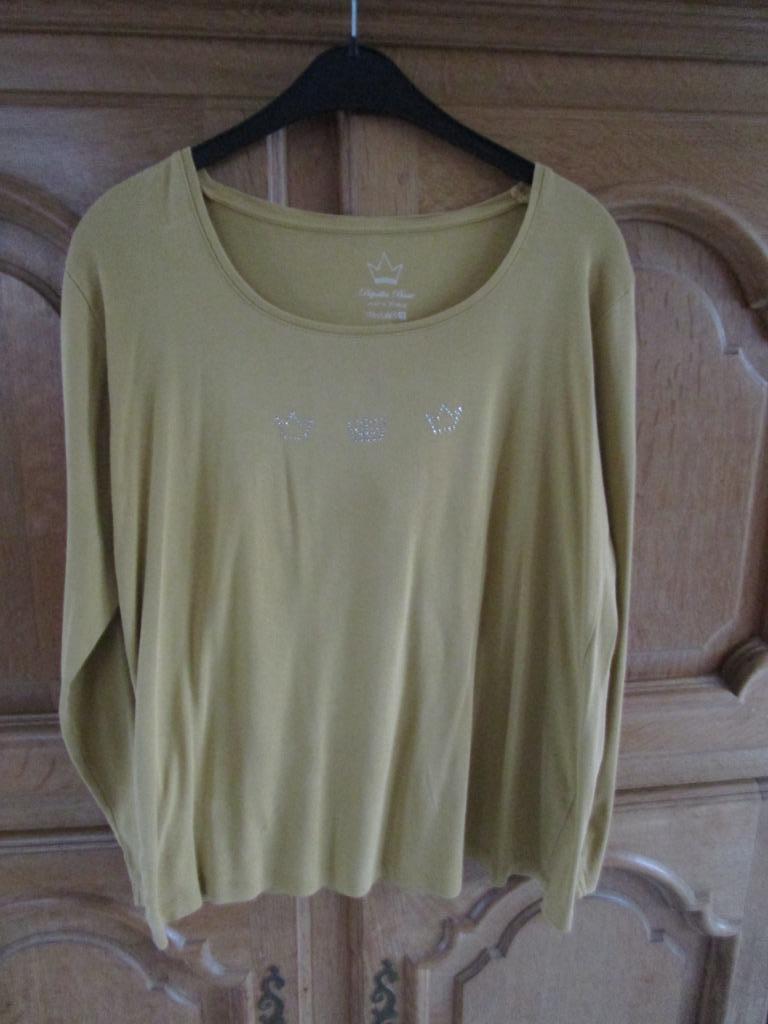 T-shirt paprika  T2, Kleding | Dames, T-shirts, Gedragen, Maat 46/48 (XL) of groter, Overige kleuren, Lange mouw, Ophalen of Verzenden