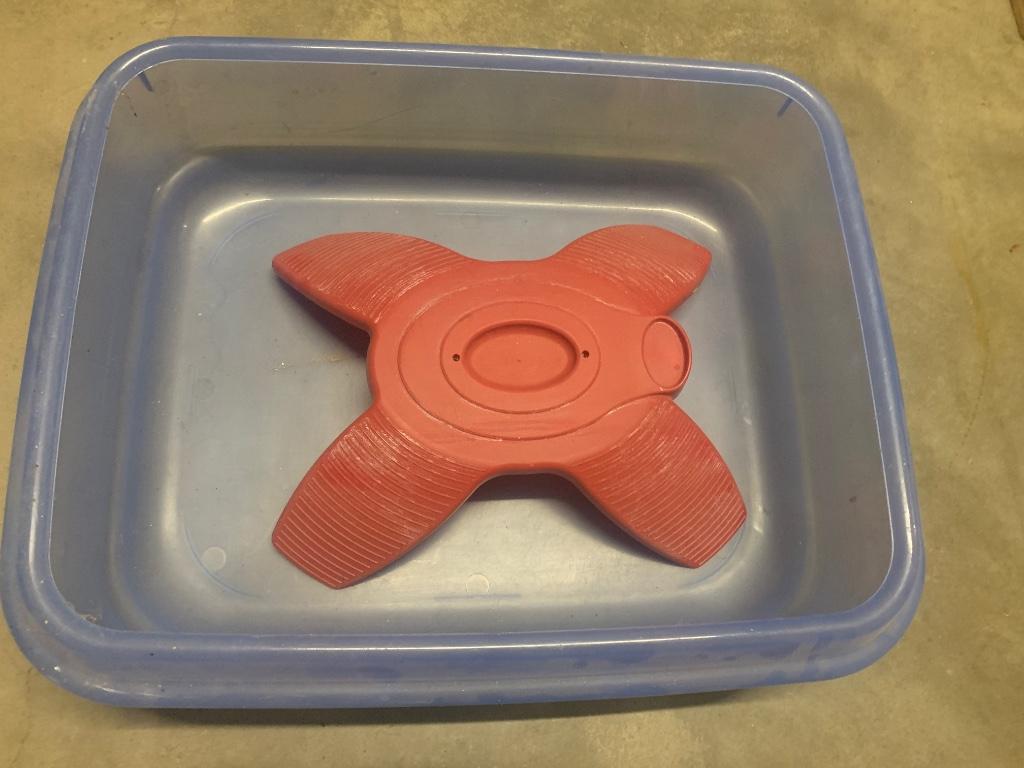 Schildpadbak met opstaande rand, Ophalen, Zo goed als nieuw, Terrarium of Paludarium