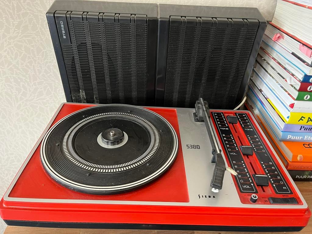 Retro platenspeler Siera 5380, Audio, Tv en Foto, Platenspelers, Ophalen, Gebruikt, Platenspeler, Overige merken