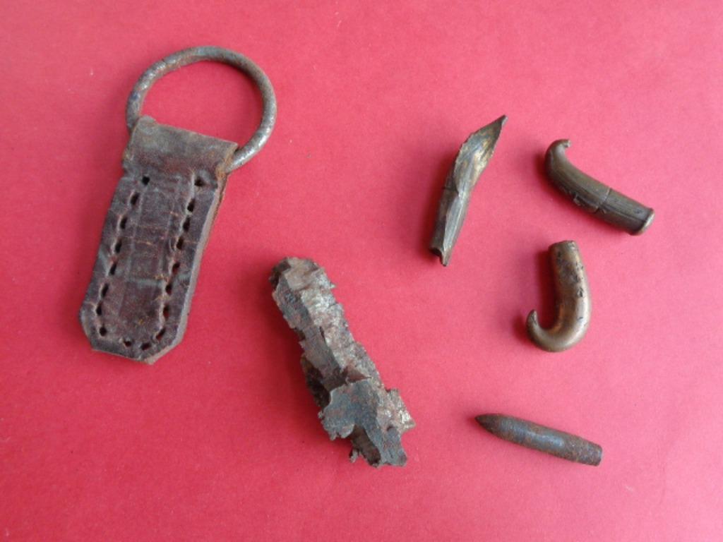 WO 1 bodemvondsten uit de Westhoek , 4 € /stuk, Enlèvement ou Envoi, Armée de terre, Douilles ou Pièces de fouille