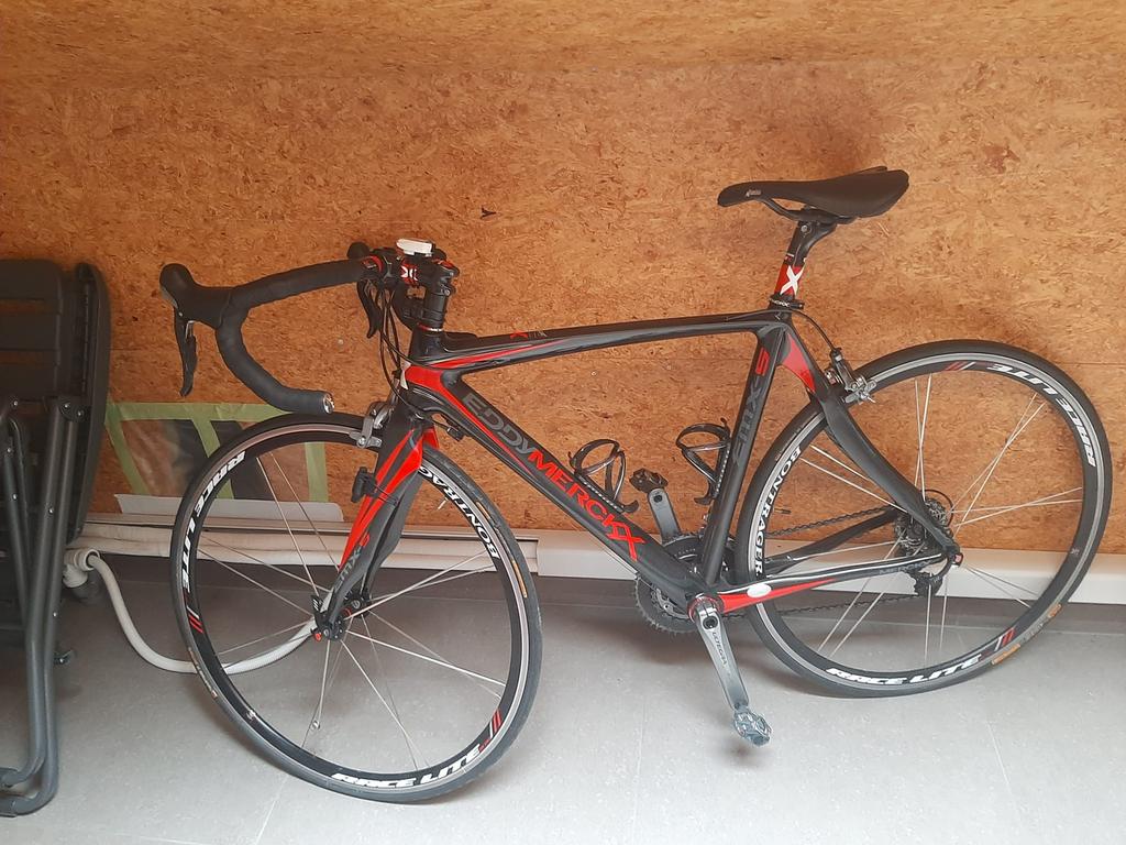 Eddy Merckx EMX 5 - full carbon - kadermaat 55, Ophalen, Zo goed als nieuw, Carbon