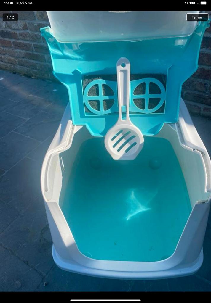 Litiere, Enlèvement, Comme neuf