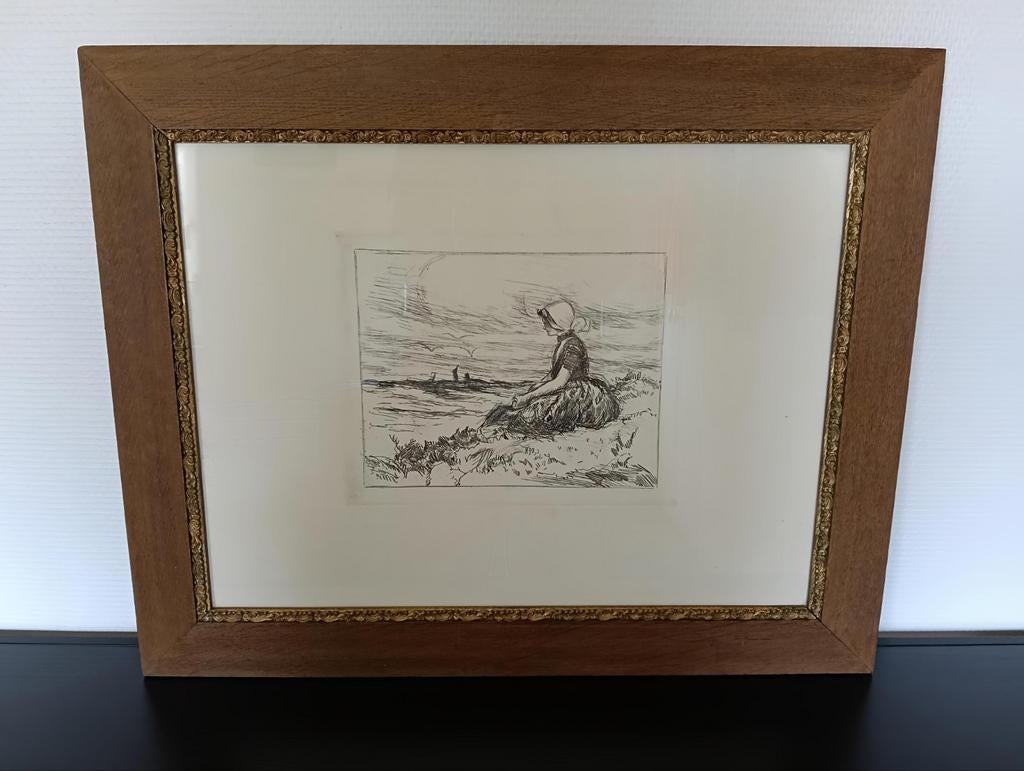 Gustave Flasschoen (1868-1940), Antiquités & Art, Art | Eaux-fortes & Gravures, Enlèvement ou Envoi