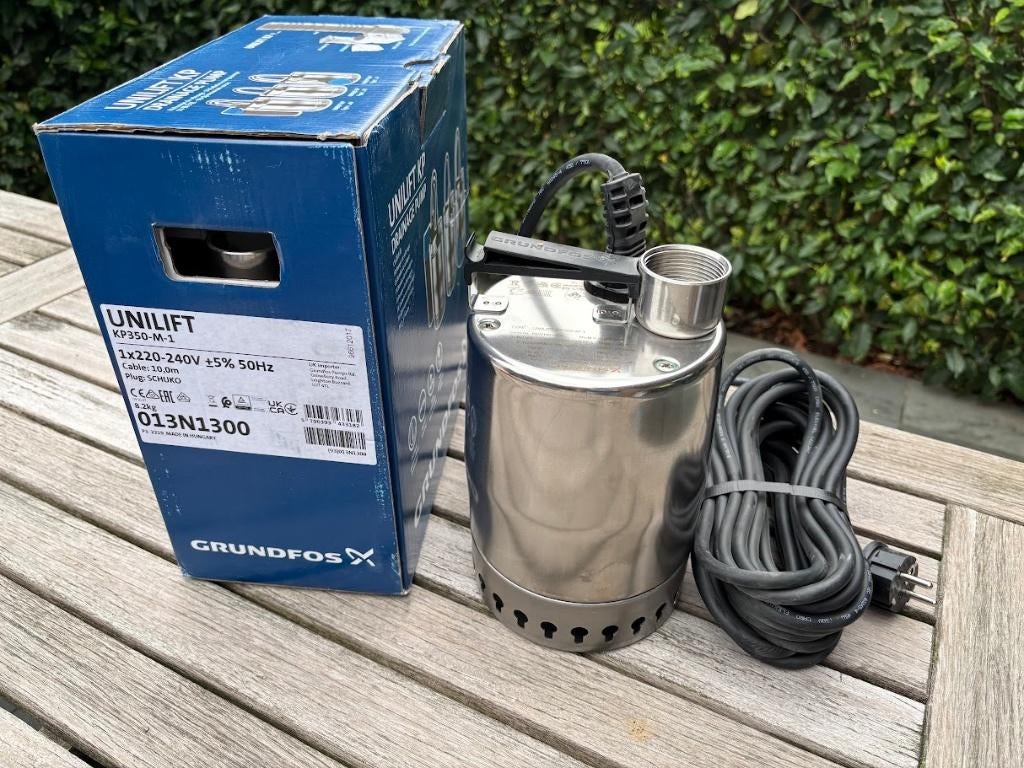 nieuwe Grundfos dompelpomp, Tuin en Terras, Ophalen, Nieuw, Elektrisch, Dompelpomp