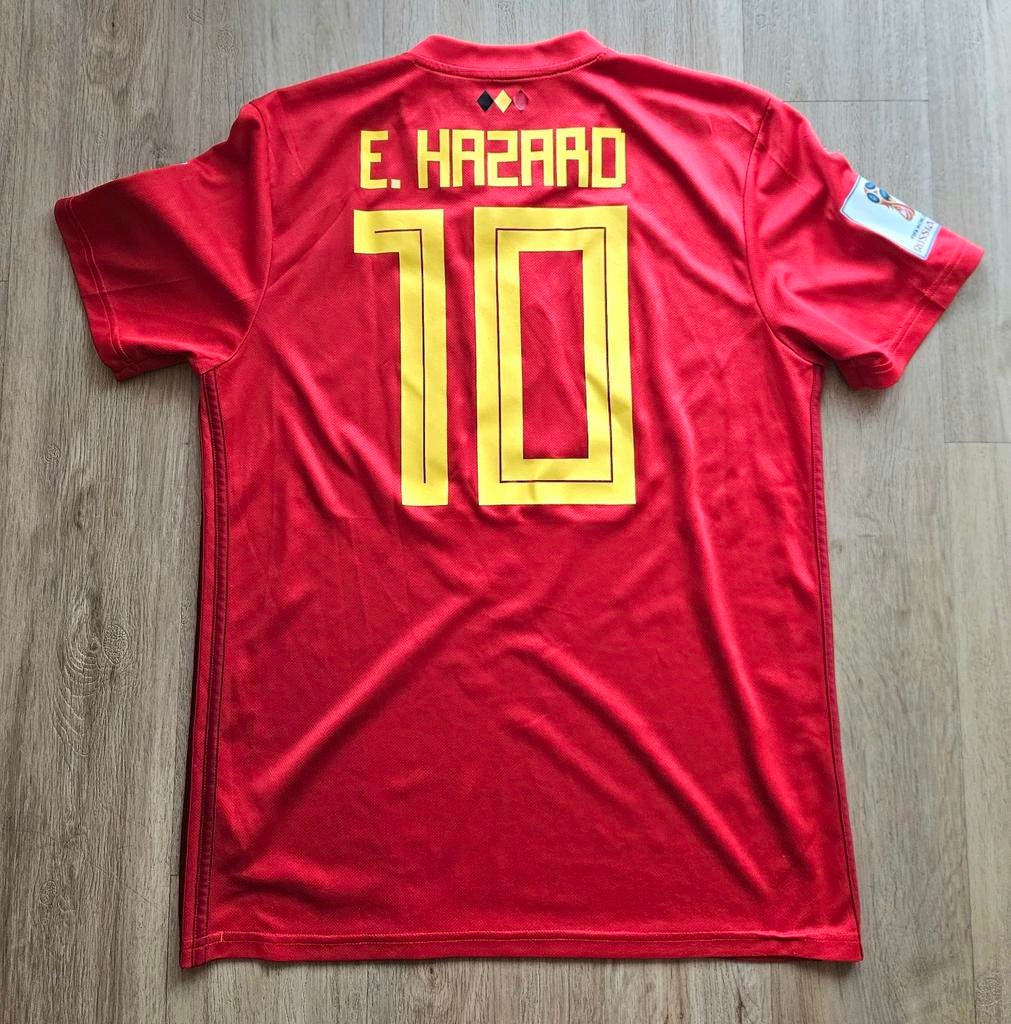 Maillot de football Eden Hazard pour la Coupe du monde 2018, Collections, Enlèvement ou Envoi