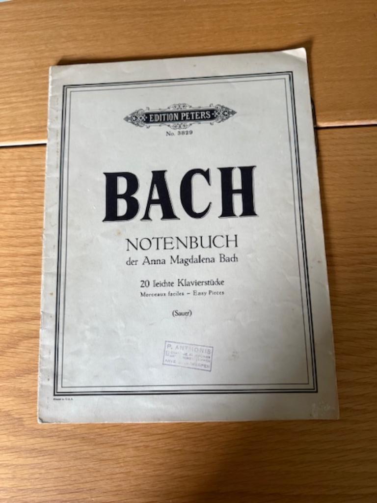 Bach, Notenbuch der Anna Magdalena Bach, Boeken, Ophalen of Verzenden, Gelezen, Algemeen