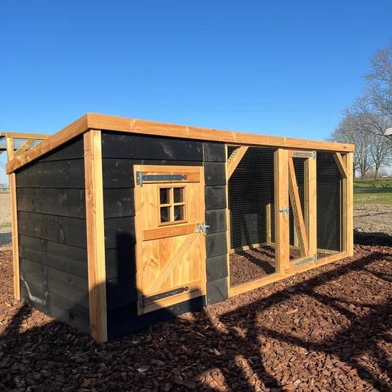 VOLDUX Kippenhok Milan XL, Ophalen of Verzenden, Nieuw, Kippenhok of Kippenren