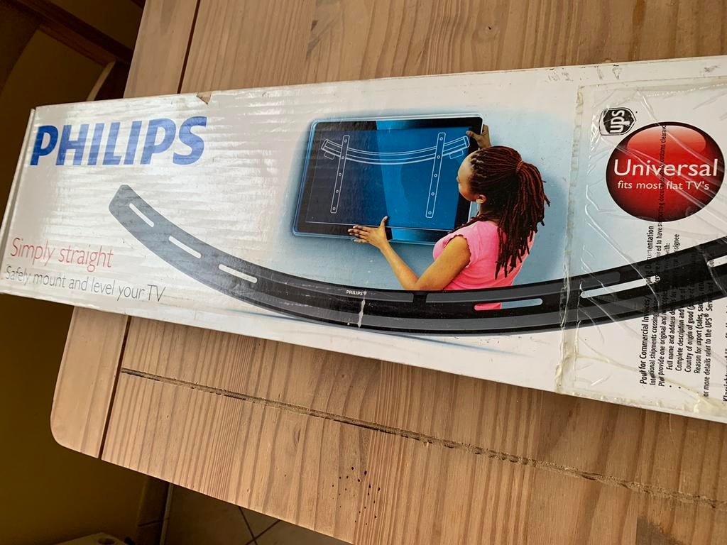 Support TV mural NEUF PHILIPS, TV, Hi-fi & Vidéo, Support de télévision, Enlèvement, Neuf