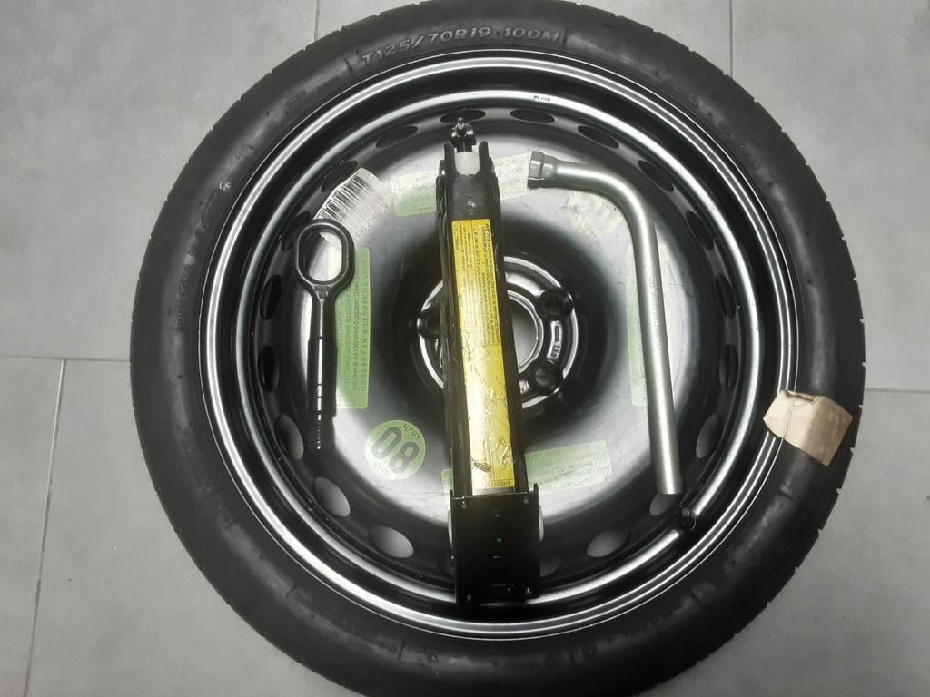 roue de secours 16” , 18" ,19", 20" audi  vw  skoda  seat, 15 pouces, Véhicule de tourisme, Pneus été, Enlèvement