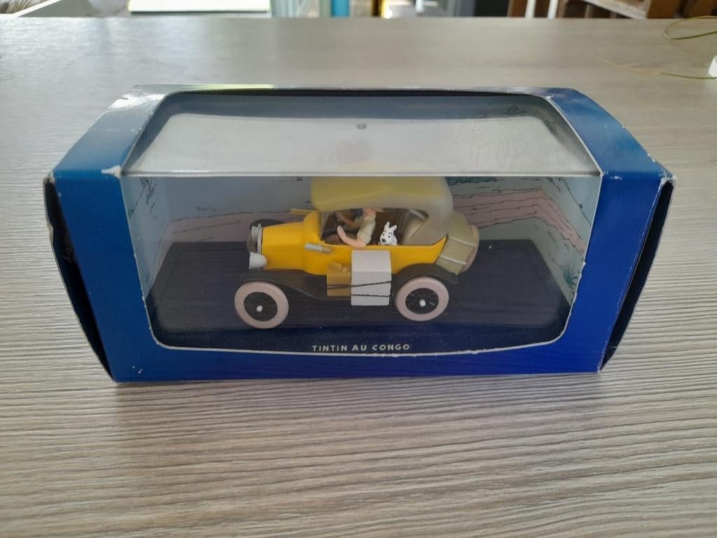 Voiture Tintin au Congo- emballage fermé, Enlèvement, Comme neuf, Voiture