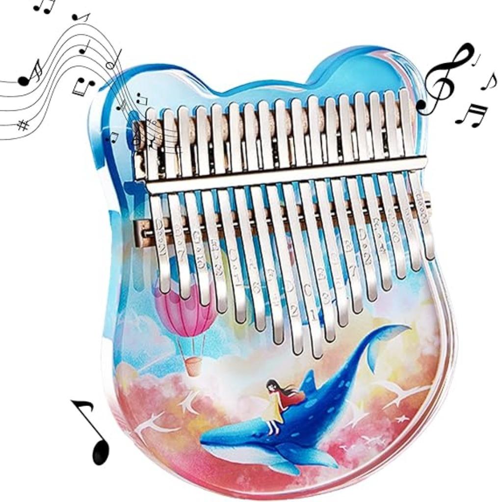 Piano à pouces en acrylique Kalimba pour enfants LIVRAISON R, Neuf, -, Jauhmui, -