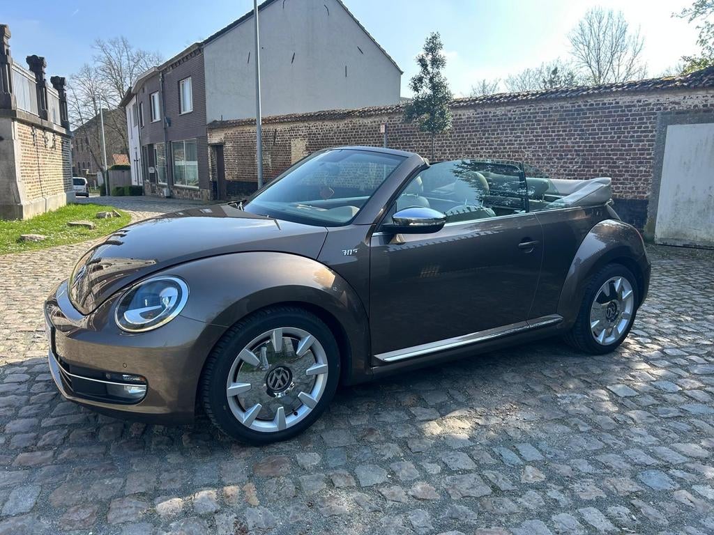 Beetle  cabrio  in perfecte staat  70's edition, Auto's, Voorwielaandrijving, 4 cilinders, Leder, Particulier