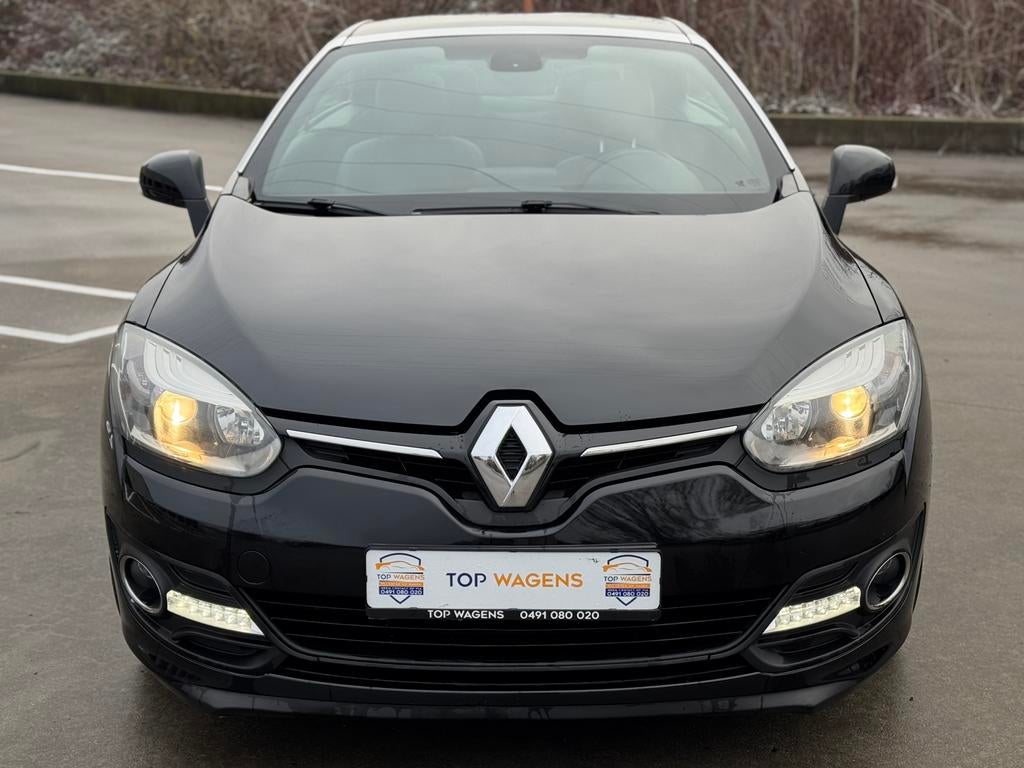 RENAULT MEGANE / CABRIO! / 72.000KM! / GEKEURD VVK!, Auto's, Voorwielaandrijving, Cabriolet, Leder en Stof, Zwart