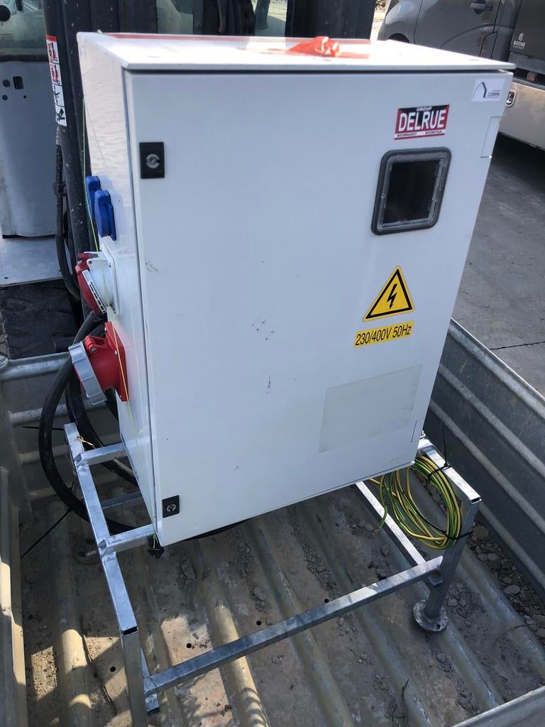 Verhuur werfkast werftellerkast 230/400V, Ophalen, Zo goed als nieuw