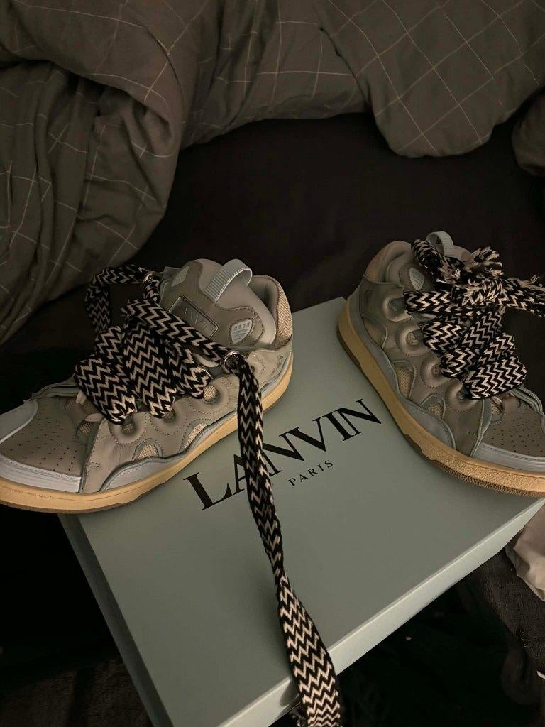 Lanvin Curb sneakers 42, Kleding | Heren, Ophalen, Blauw, LANVIN, Zo goed als nieuw