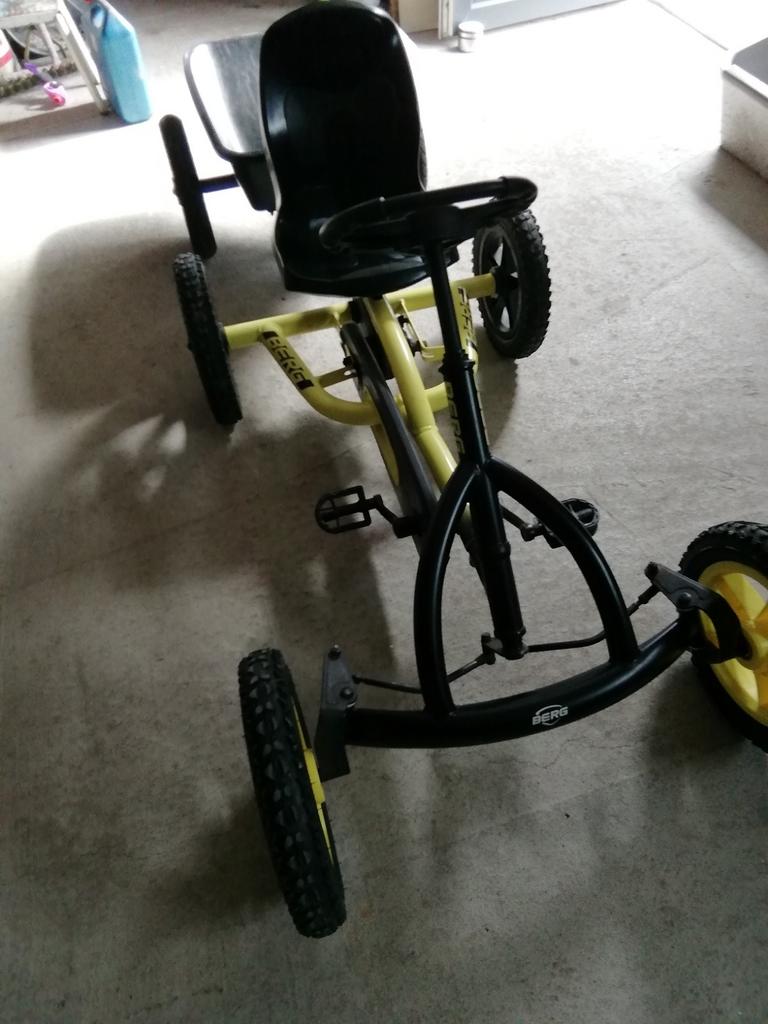 Berg gocart met aanhangwagen ips, Ophalen, Berg