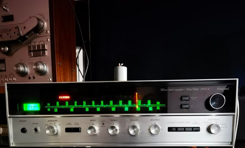 Sansui 2000a, Autres marques, Reconditionné, 60 à 120 watts, Enlèvement