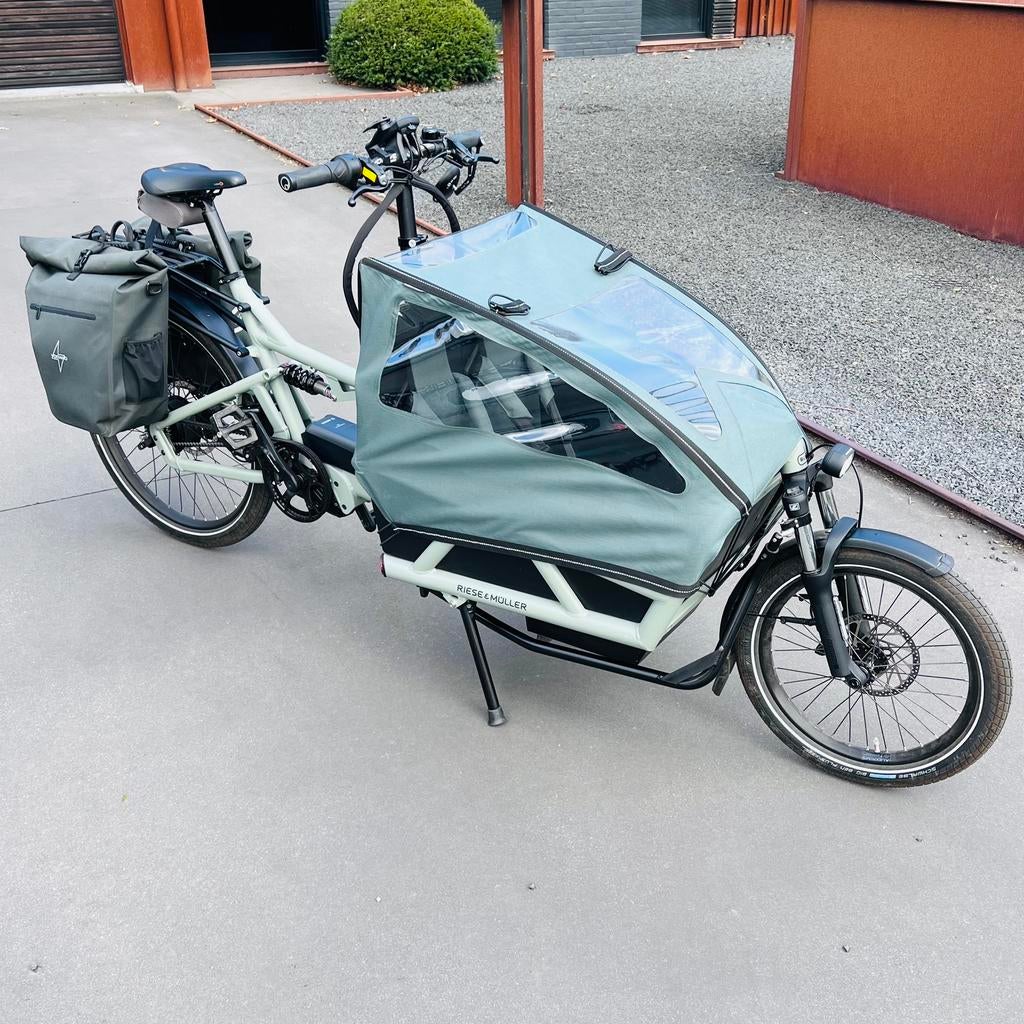 Riese & Muller Load 60 Vario, Fietsen en Brommers, Huif, Zo goed als nieuw, 2 kinderen, Ophalen