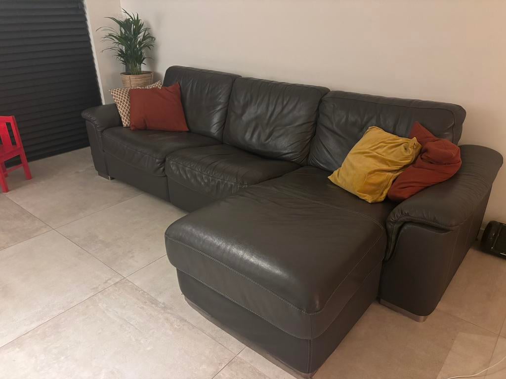 Zetel - gratis op te halen (te herstellen), Enlèvement, Utilisé, Cuir