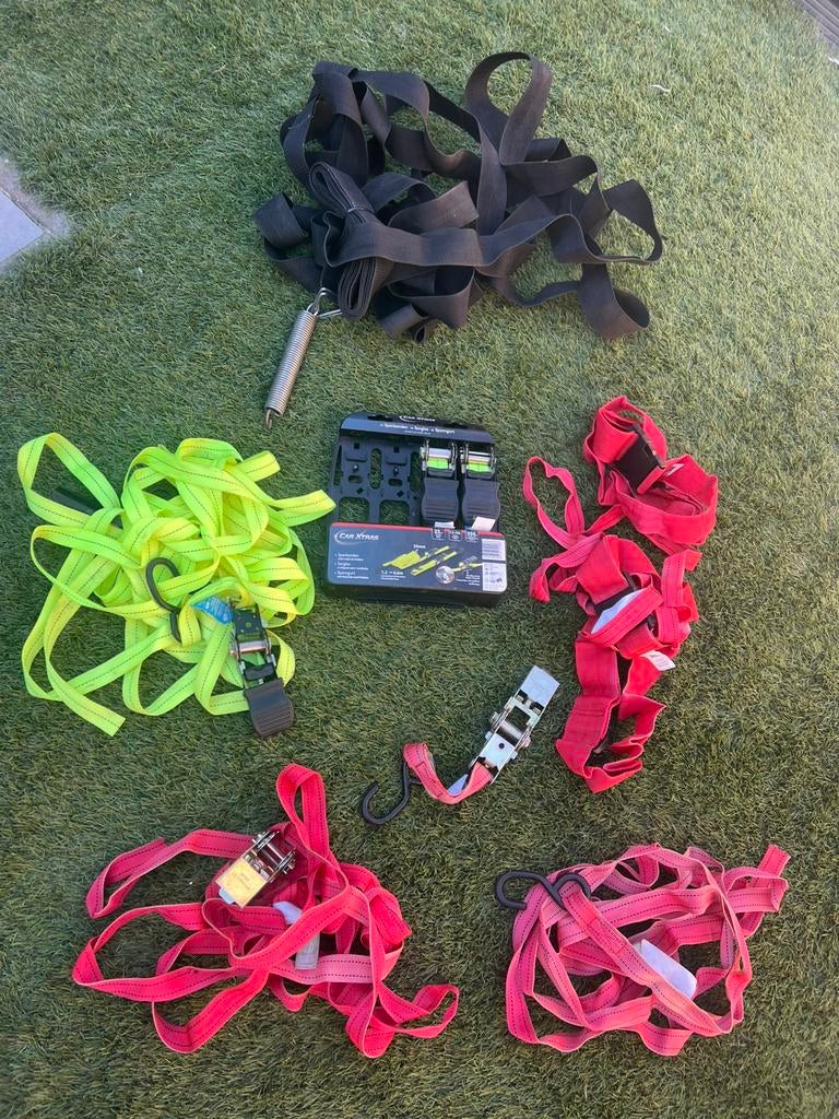 Lot spanriemen, Ophalen, Zo goed als nieuw