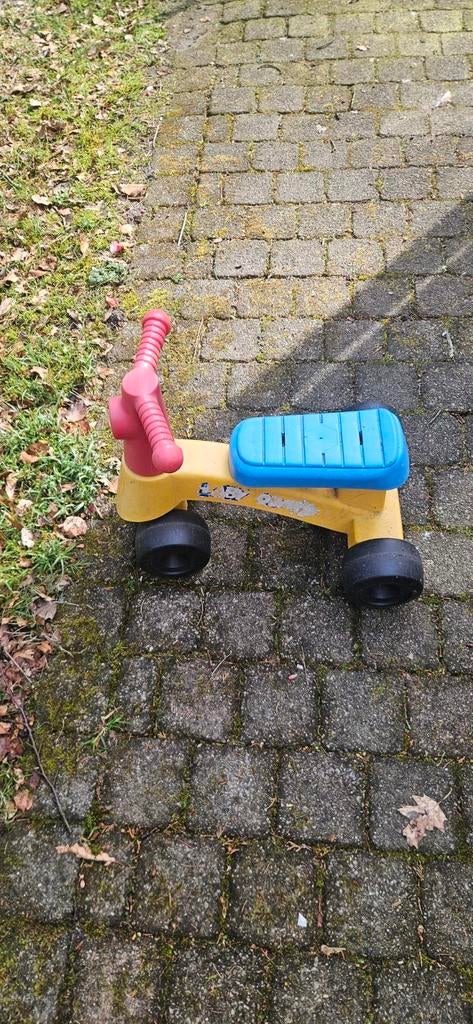 Klein loopfietsje, Ophalen