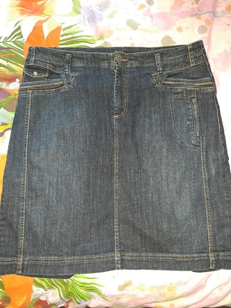 Green Ice, jeans rok, mt 46, Kleding | Dames, Rokken, Blauw, Maat 46/48 (XL) of groter, Ophalen of Verzenden, Zo goed als nieuw