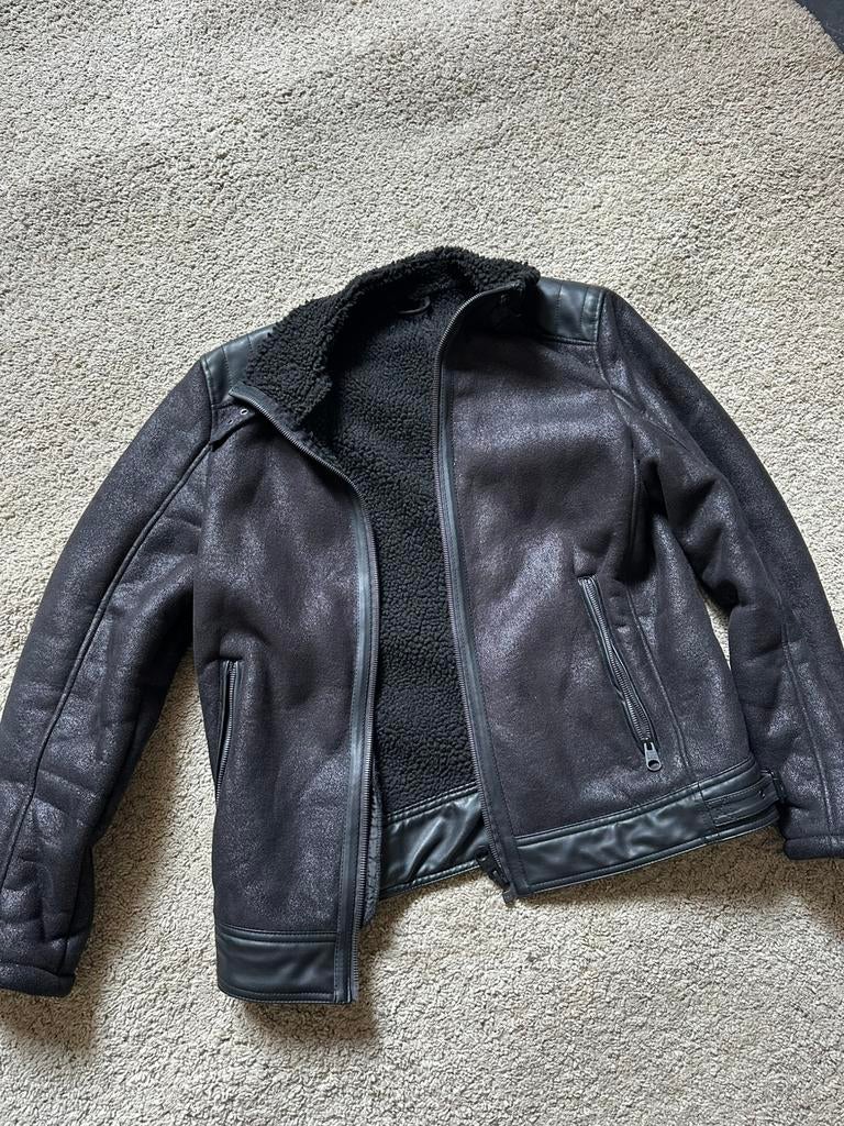 Angelo Litrico jas, nikkelconditie, maat M, Ophalen, Zo goed als nieuw, Zwart