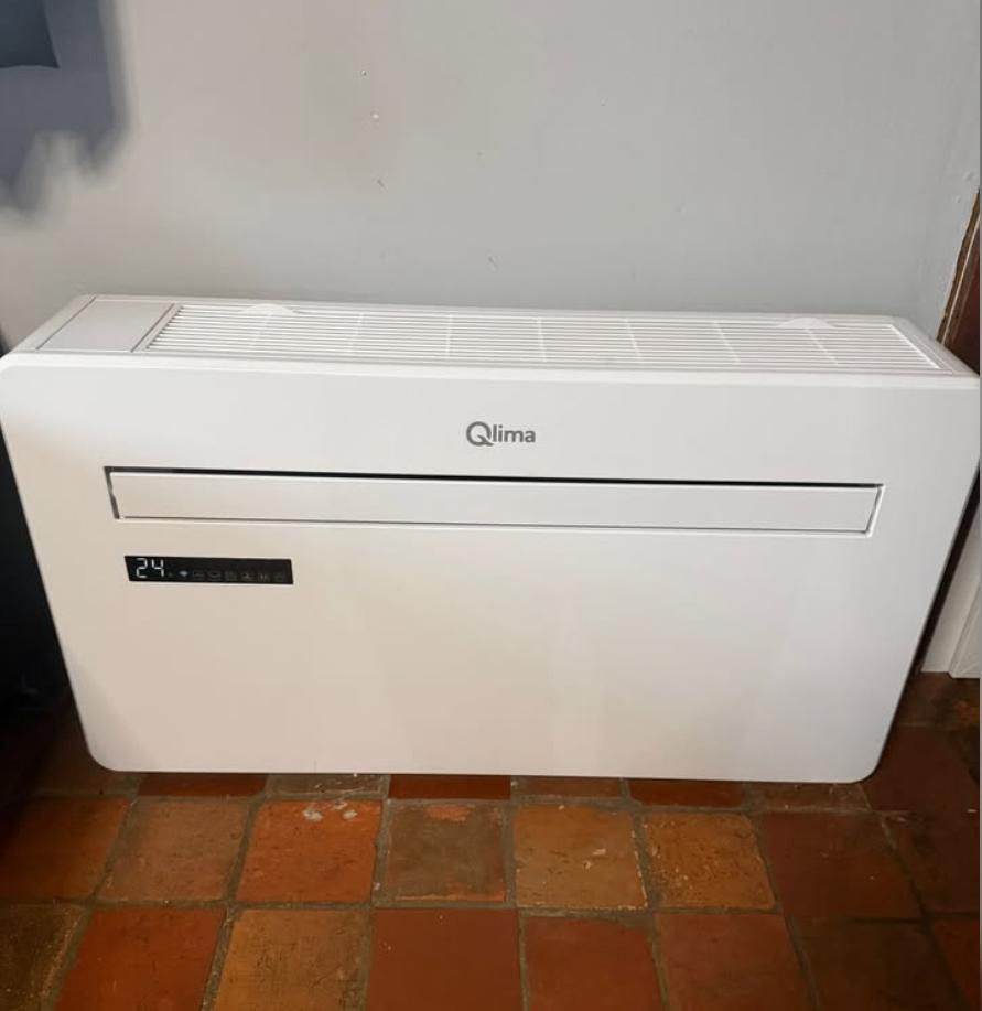 Air conditionné froid - chaud monobloc Qlima comme neuf, Enlèvement, Comme neuf
