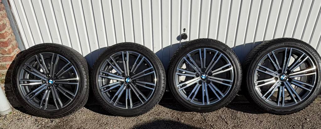 Joli set d'hiver BMW original, Pneus hiver, Enlèvement, Pneu(s), 18 pouces