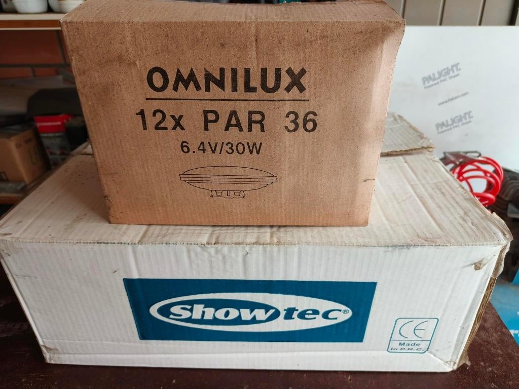 Puntstralers Showtec NIEUW, Muziek en Instrumenten, Licht en Laser, Ophalen of Verzenden, Nieuw, Licht