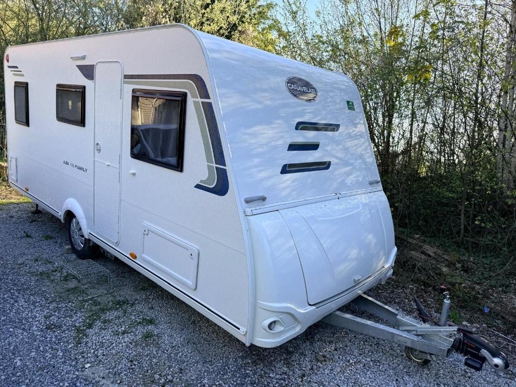 caravane caravelair Alba 496 Family, Caravanes & Camping, 6 à 7 mètres, Entreprise, Jusqu'à 6, 2 lits séparés