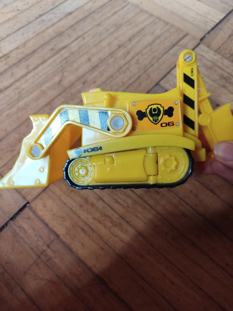 Pelleteuse Pat-patrouille, Enlèvement, Utilisé