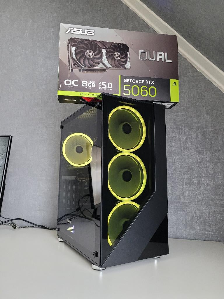 ✅ Game PC - i7 9700K - RTX 5060 - 32 GB - SSD ✅, Computers en Software, Desktop Pc's, Ophalen, 32 GB, Virtual Reality, Zo goed als nieuw