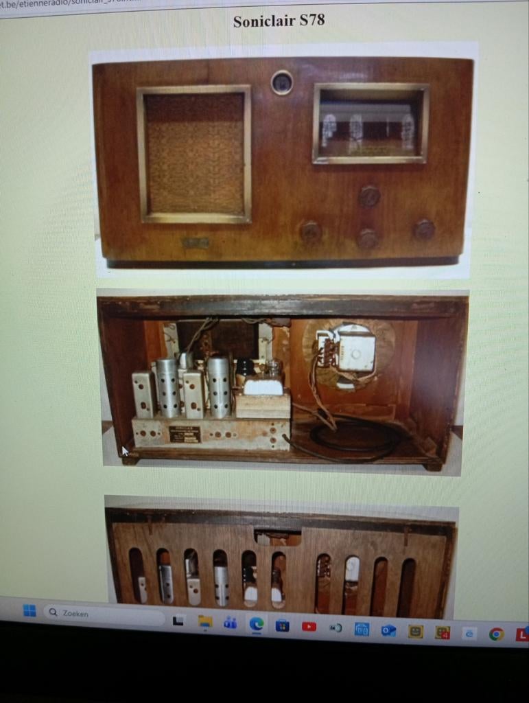 Soniclair S 78, Antiek en Kunst, Ophalen