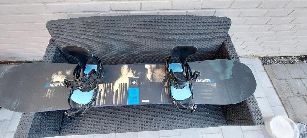 Snowboard blauw/ zwart, Ophalen of Verzenden, Board