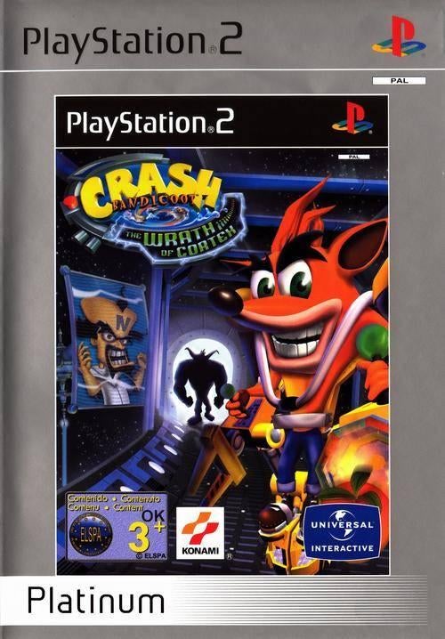 Crash Bandicoot The Wrath of Cortex Platinum, Games en Spelcomputers, Games | Sony PlayStation 2, Gebruikt, 1 speler, Ophalen of Verzenden