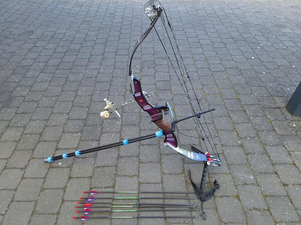 Compoundboog pse citation ll, Sport en Fitness, Handboogschieten, Ophalen, Zo goed als nieuw, Compoundboog