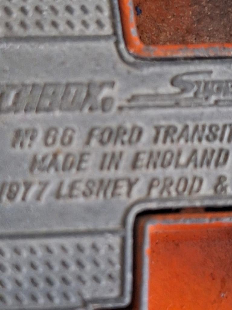 Matchbox Ford Transit 1977, Hobby & Loisirs créatifs, Voitures miniatures | 1:87, Enlèvement