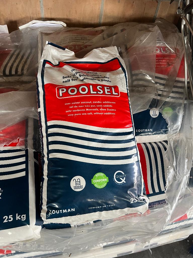 Zout voor zwembad, Tuin en Terras, Zwembaden, Ophalen, Nieuw, Inbouwzwembad