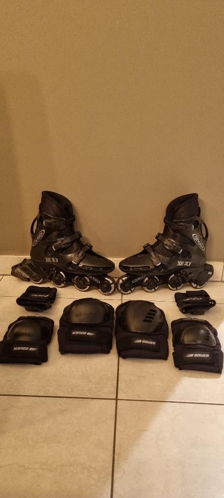 Inlineskaten (Inlineskates) Oxygene XE3.1 maat 43-44, Sport en Fitness, Skeelers, Heren, Inline skates 4 wielen, Ophalen, Overige merken