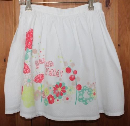 Witte katoenen rok Orchestra - maat 10 jaar, Kinderen en Baby's, Kinderkleding | Maat 140, Meisje, Ophalen of Verzenden, Zo goed als nieuw