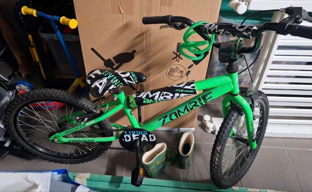 Vélo 18 pouces, 5 à 7 ans, Vélos & Vélomoteurs, Enlèvement