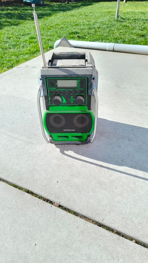 Radio de site Hitachi, Enlèvement