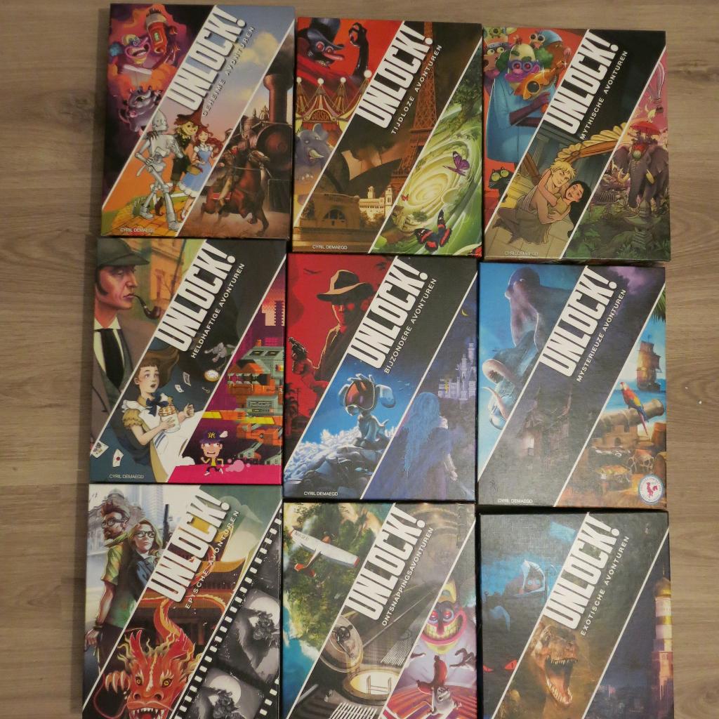 Lot Unlocks nederlands, Een of twee spelers, Ophalen of Verzenden, Zo goed als nieuw