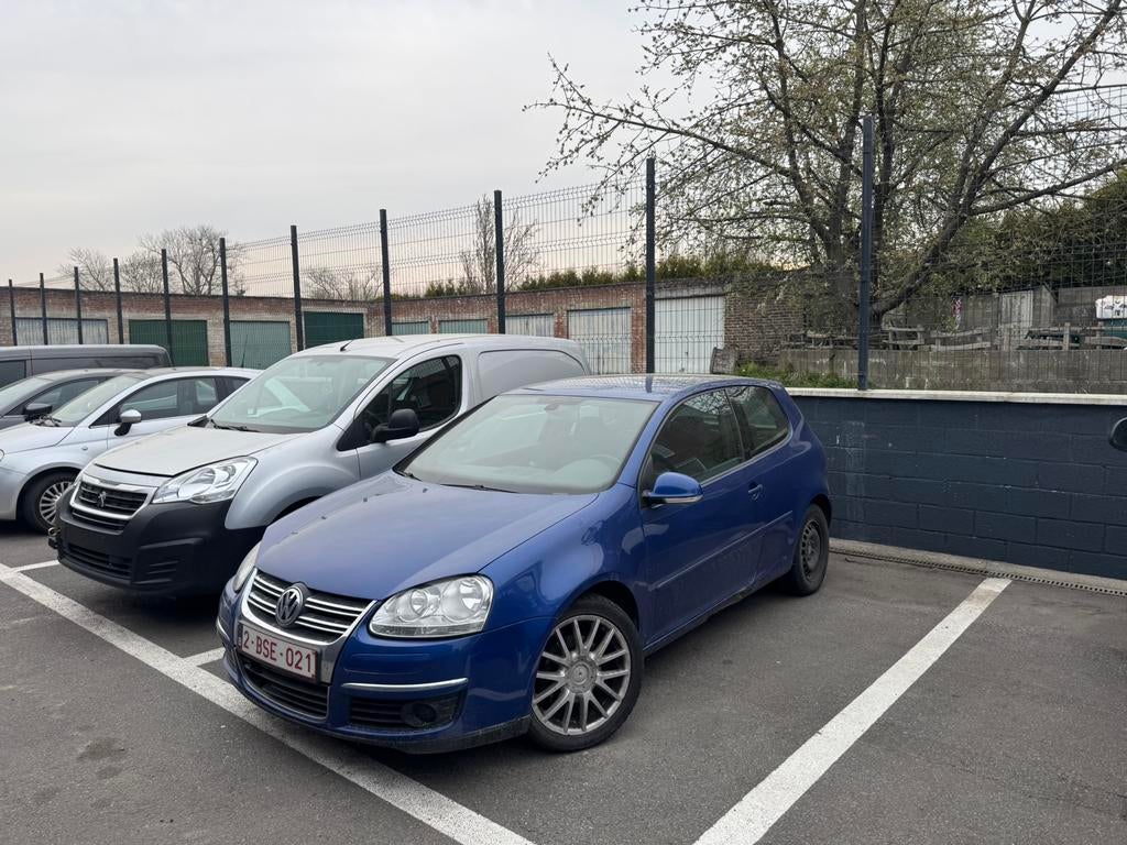 Vw golf 5, Auto's, Blauw, Te koop, Handgeschakeld, Diesel