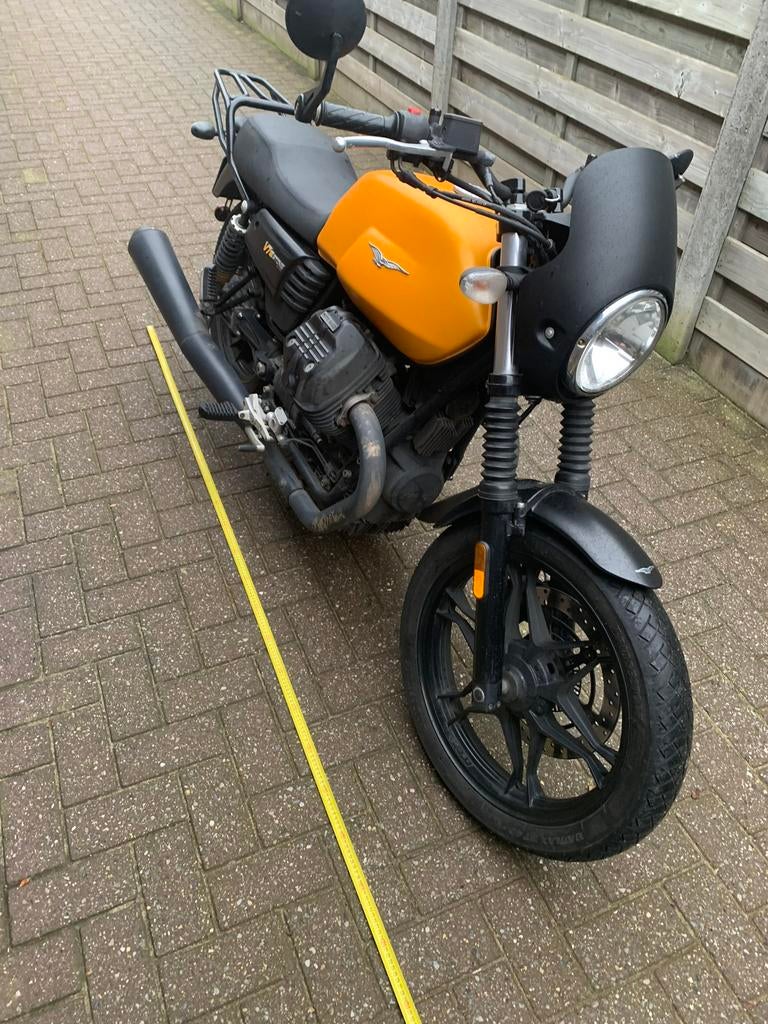 Moto guzzi v7, Motoren, Bedrijf