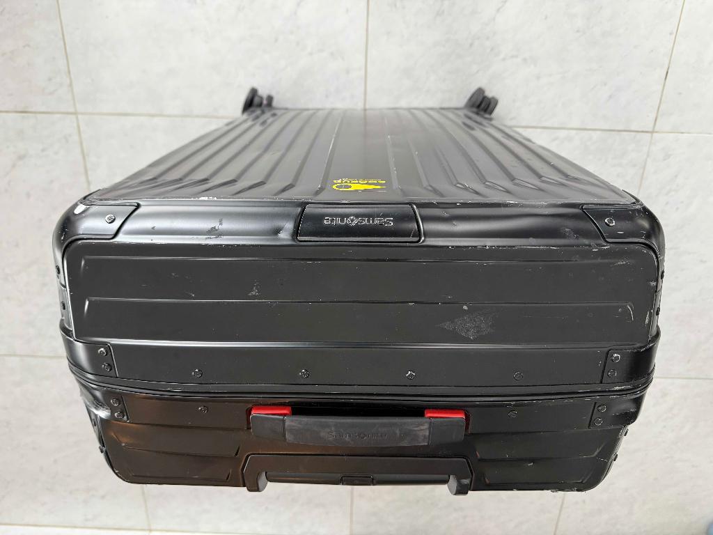 Koffer aluminium Samsonite, Handtassen en Accessoires, Gebruikt, 45 tot 55 cm, 70 cm of meer, Metaal