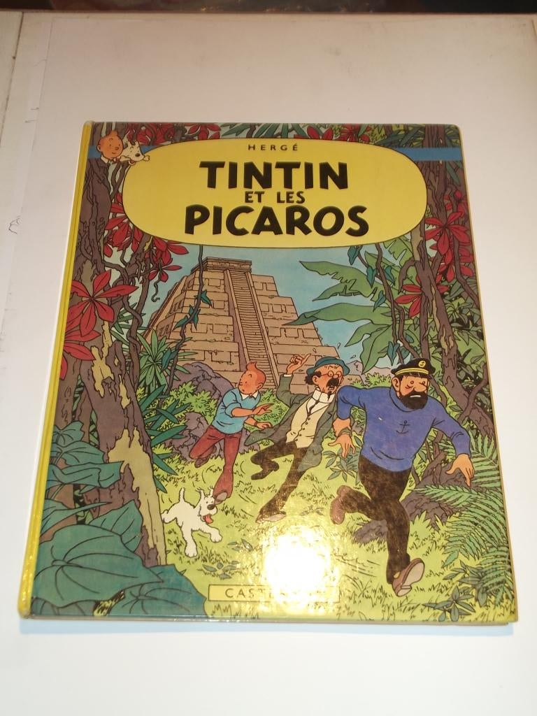 Tintin et les Picaros - EO C1/1976, Livres, Une BD, Enlèvement ou Envoi, Utilisé, Hergé